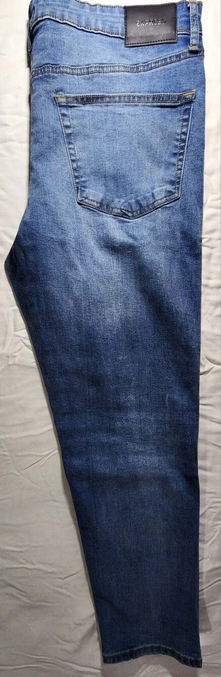 NWT Express Athletic Slim Hyper Stretch Jeans 36x30 - Picture 3 of 4